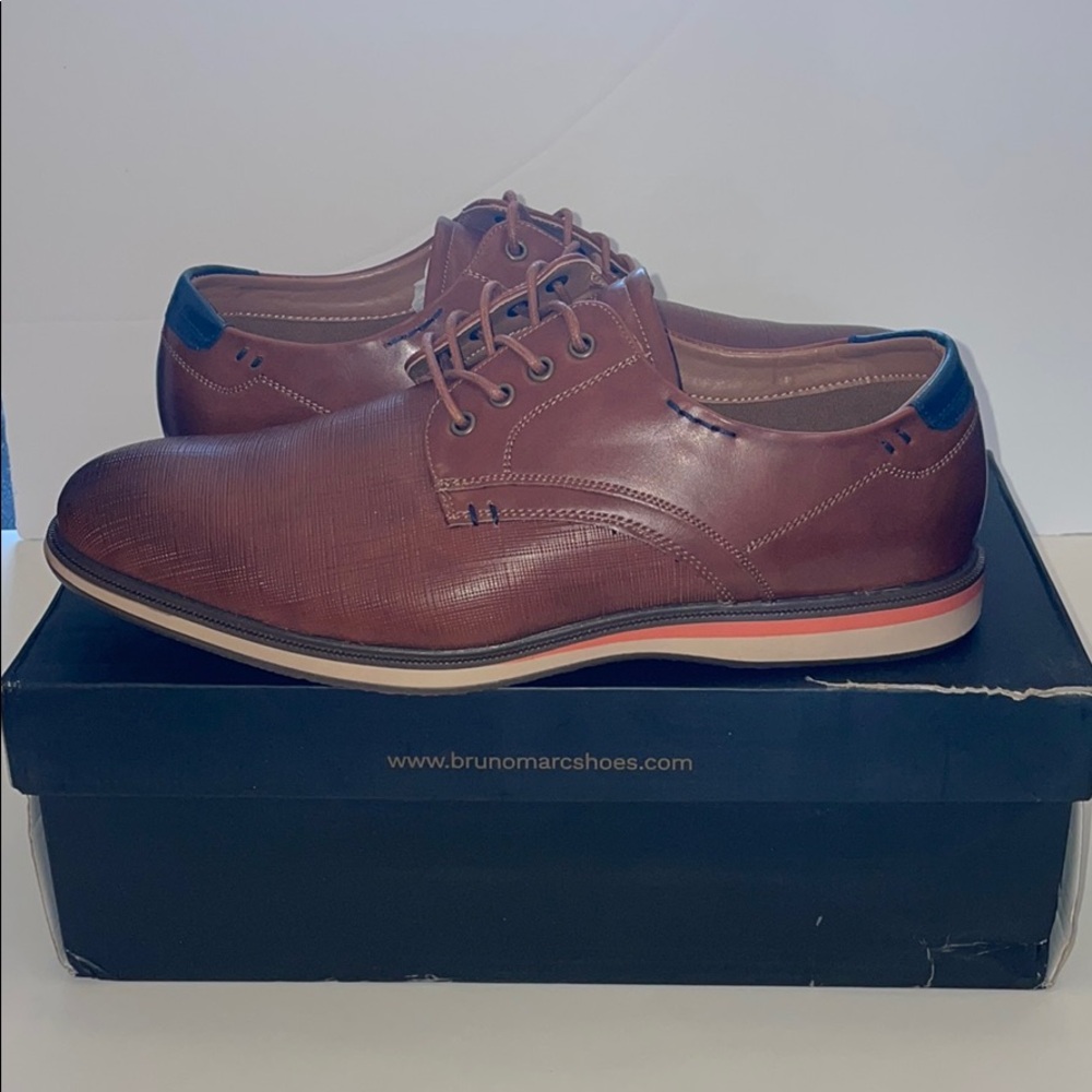 Bruno Marc Leather Sneakers